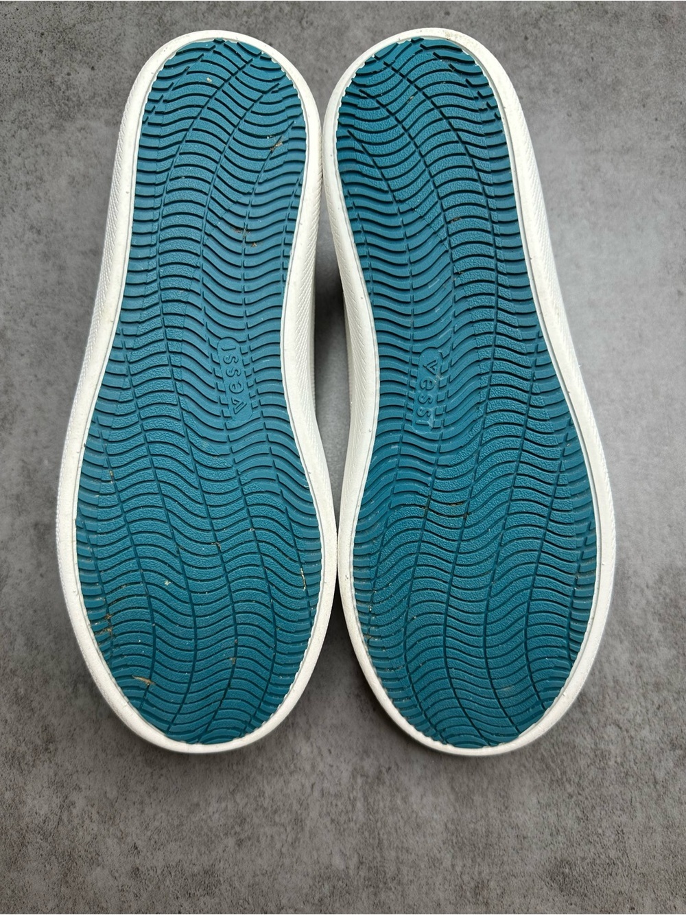 Vessi Off-White Knit Slip-On Sneakers - Picture 6 of 7